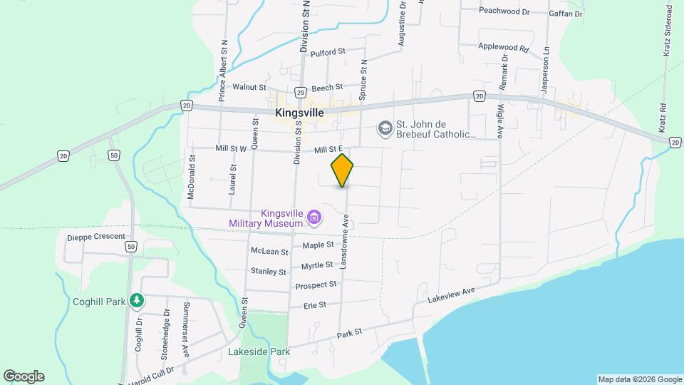 98a Lansdowne Ave Map and Location Details