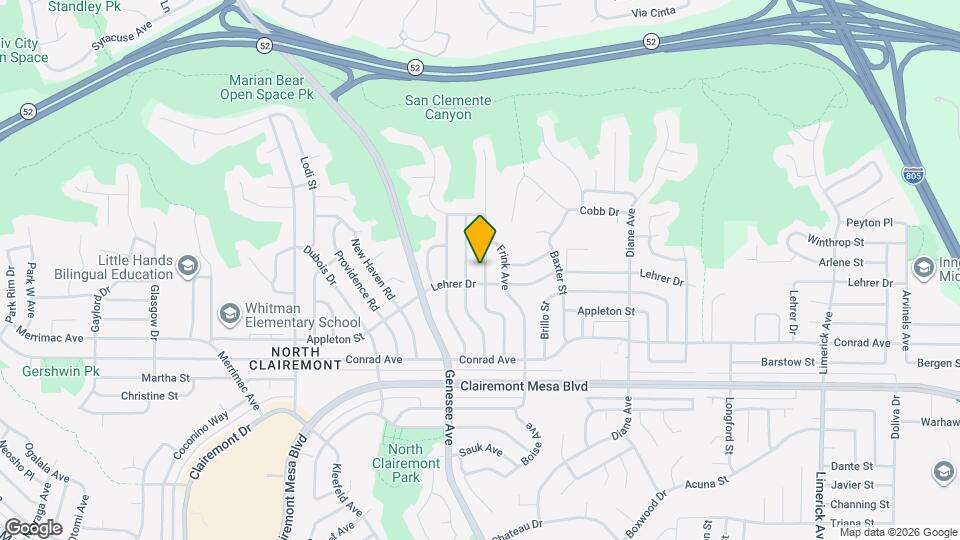 5118 Constitution Rd Map and Location Details