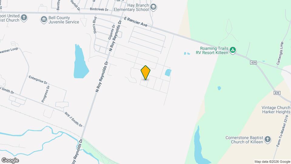 905 Smoke Tree Ln Map and Location Details