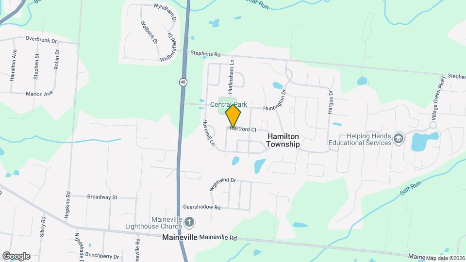 311 Hartford Ct Map and Location Details