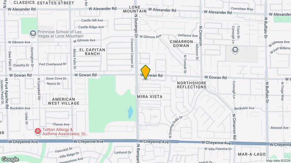 8469 Cavaricci Ave Map and Location Details