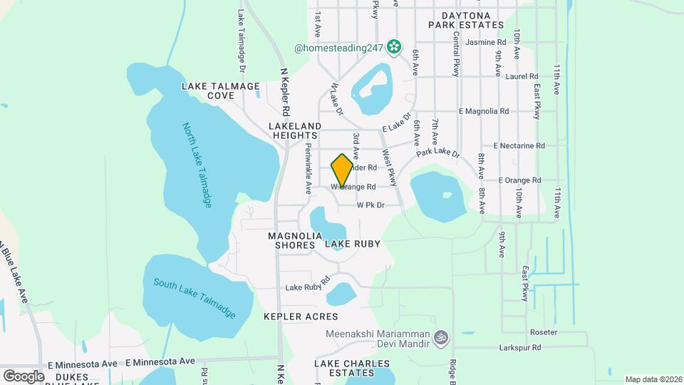 2336 W Orange Rd Mapa y Detalles de la Ubicación