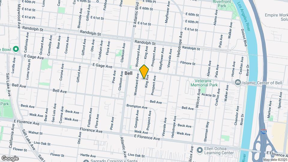 6507 King Ave Map and Location Details
