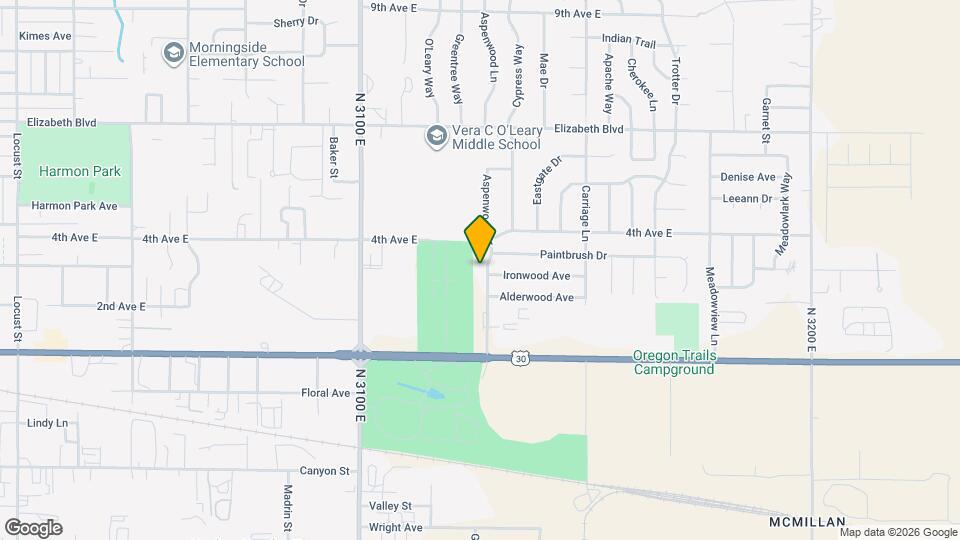 321 Aspenwood Dr Map and Location Details