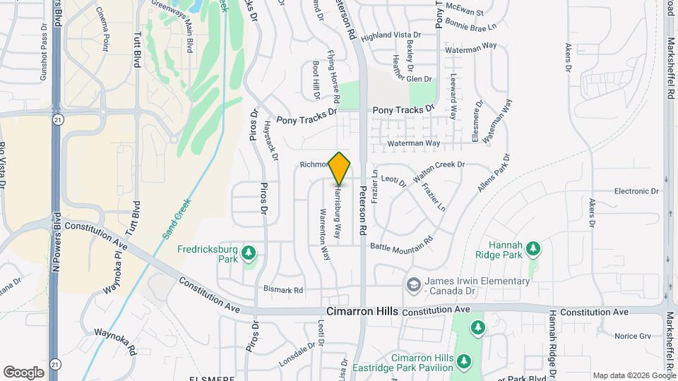 2973 Harrisburg Way Map and Location Details