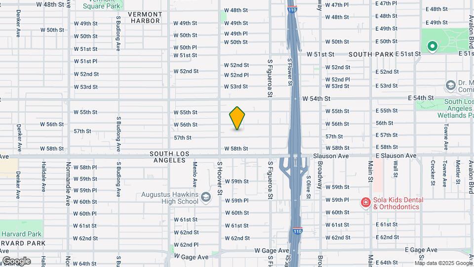 643 57th St-Unit -1/2 Map and Location Details