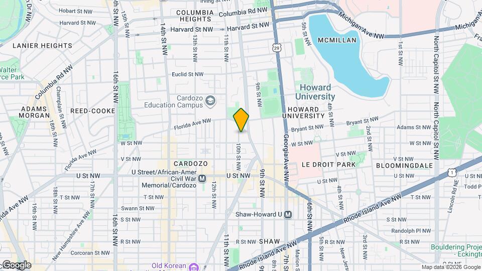 2217 10th St NW Map and Location Details