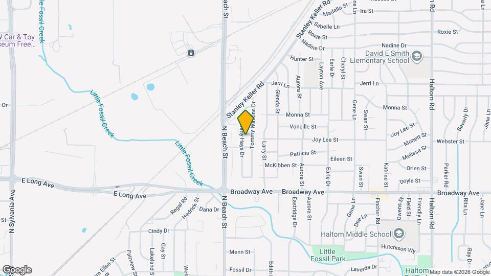 3512 Tommy Hays Dr Map and Location Details