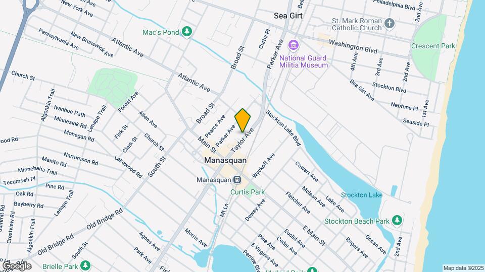Manasquan Multi Use Commercial Map and Location Details