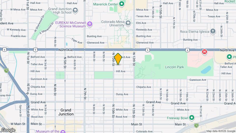 1023 Teller Ave Mapa y Detalles de la Ubicación