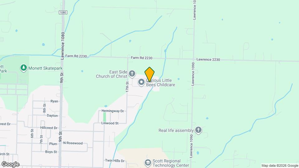 8660 Brookside Cir Map and Location Details