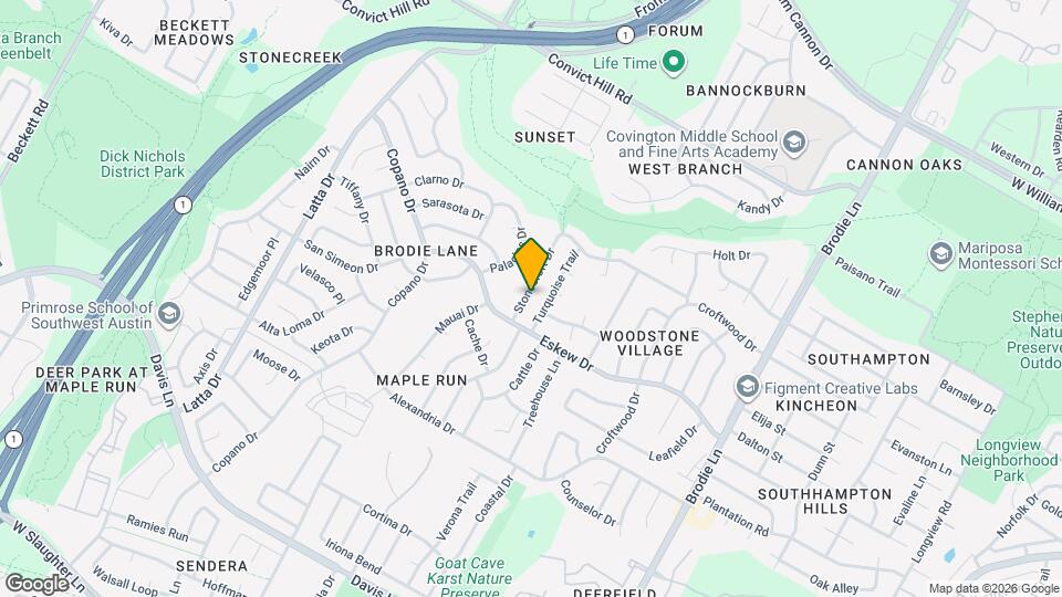 4141 Stonecroft Dr Map and Location Details