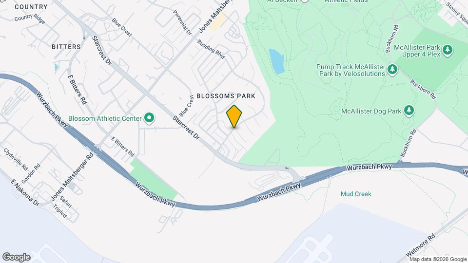 2202 Orange Blossom St Map and Location Details