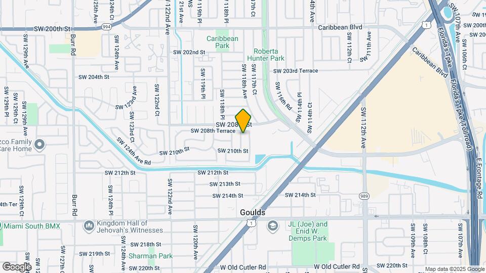 20847 SW 118th Ct Map and Location Details