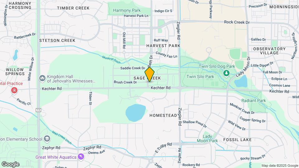 5550 Corbett Dr Map and Location Details