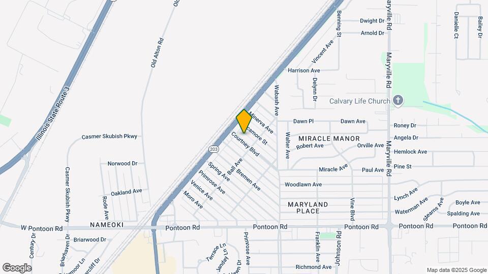 1617 Courtney Blvd Map and Location Details
