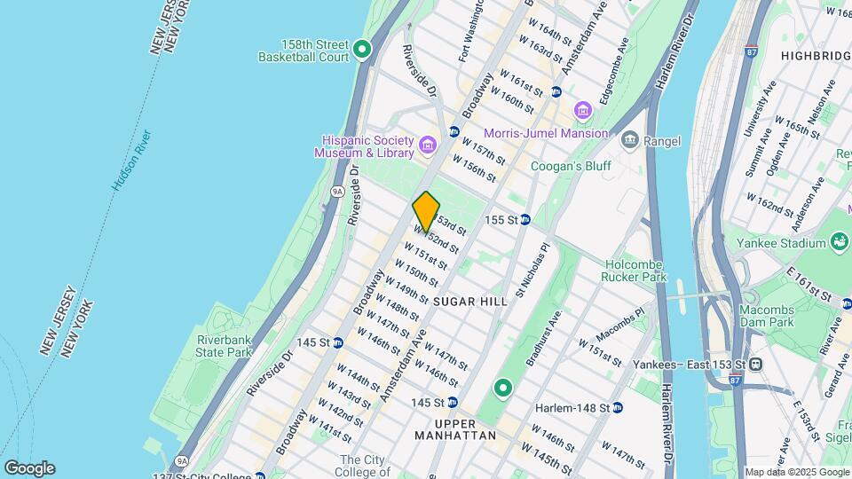 530 W 152nd St Mapa y Detalles de la Ubicación