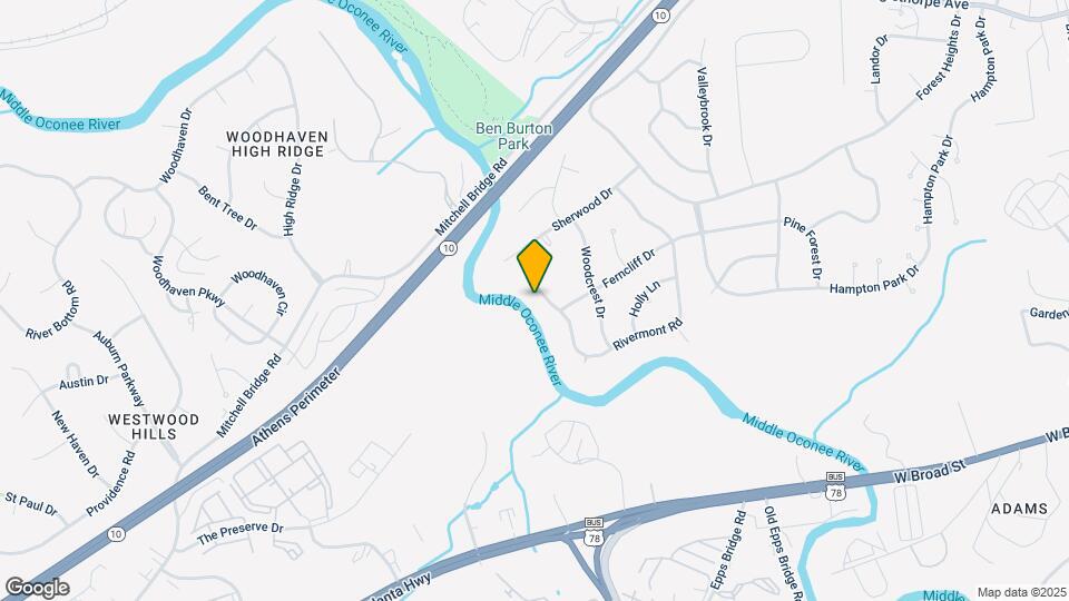 635 Rivermont Rd Map and Location Details