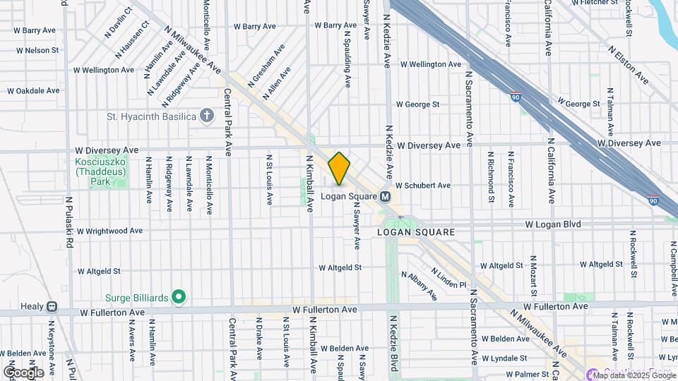 2659 N Spaulding Ave, Unit M07B Map and Location Details