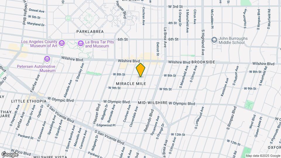 814 S Cochran Ave Map and Location Details