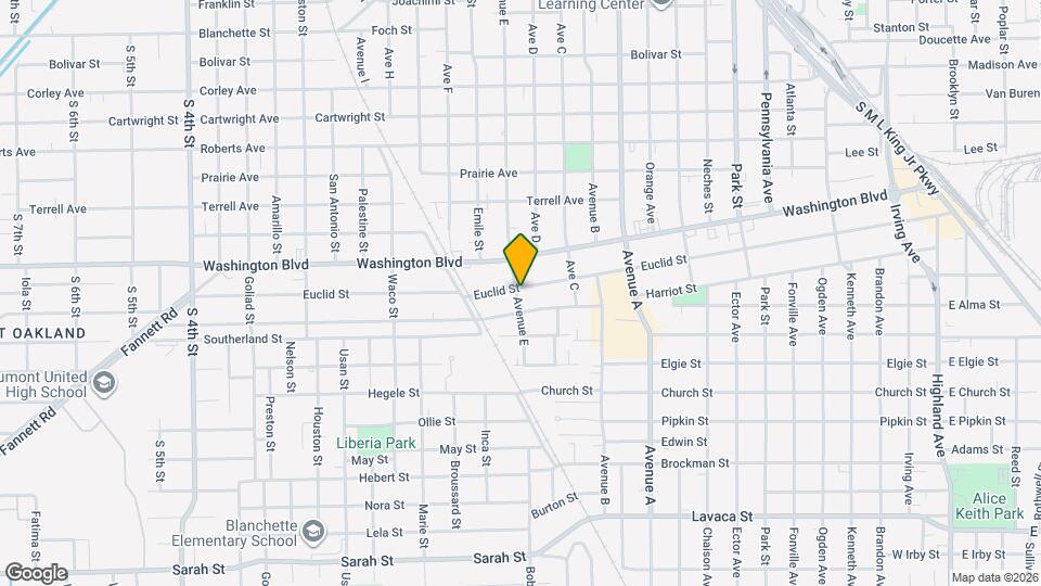 1795 Euclid St Mapa y Detalles de la Ubicación