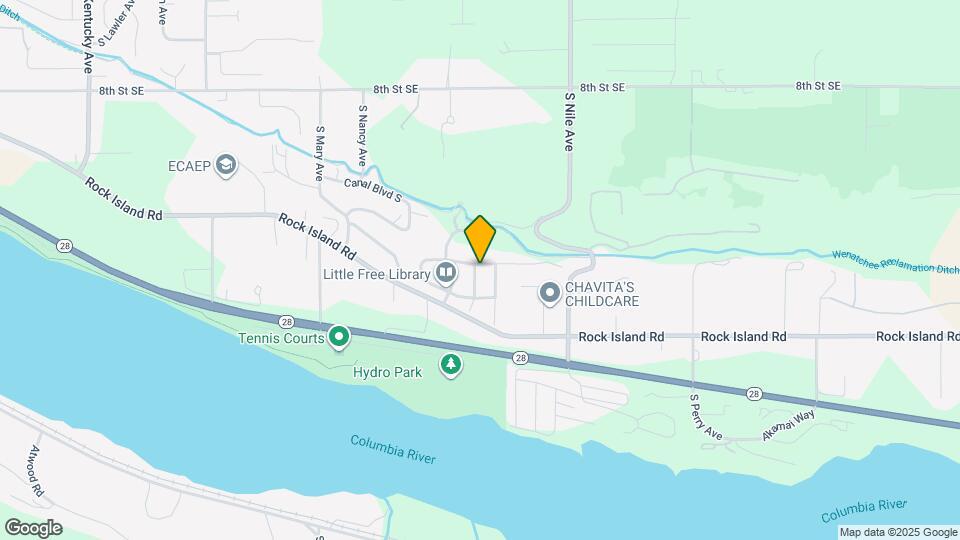 1087 S Newberry Ln Map and Location Details