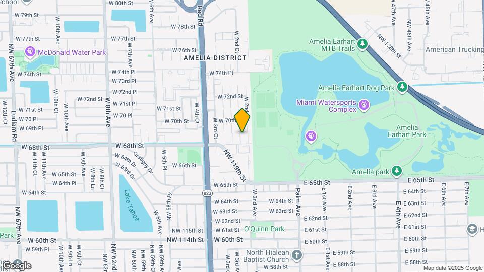 6855 W 2nd Ln Map and Location Details