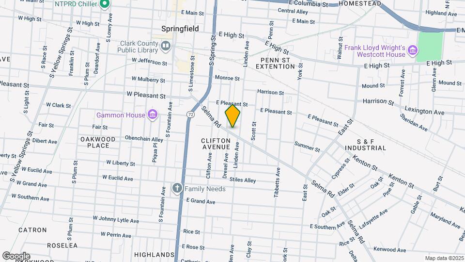 312 Selma Rd Map and Location Details