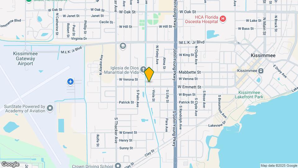 1549 Emmett St Map and Location Details