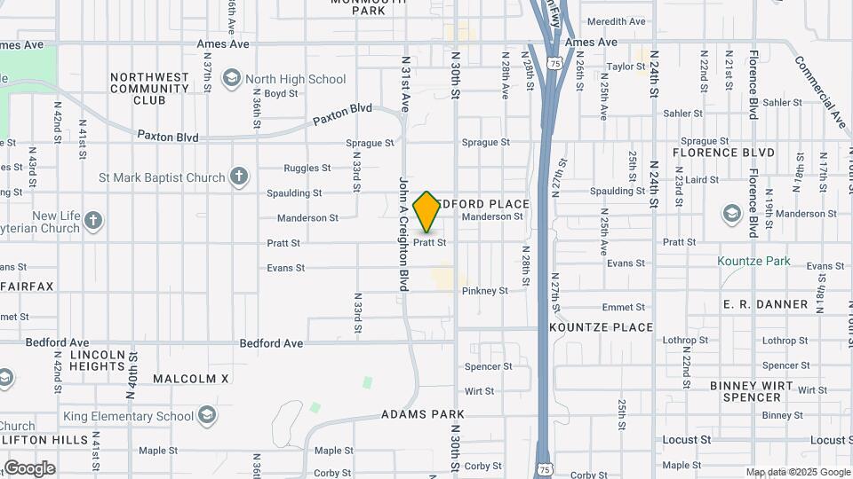 3028 Pratt St Mapa y Detalles de la Ubicación