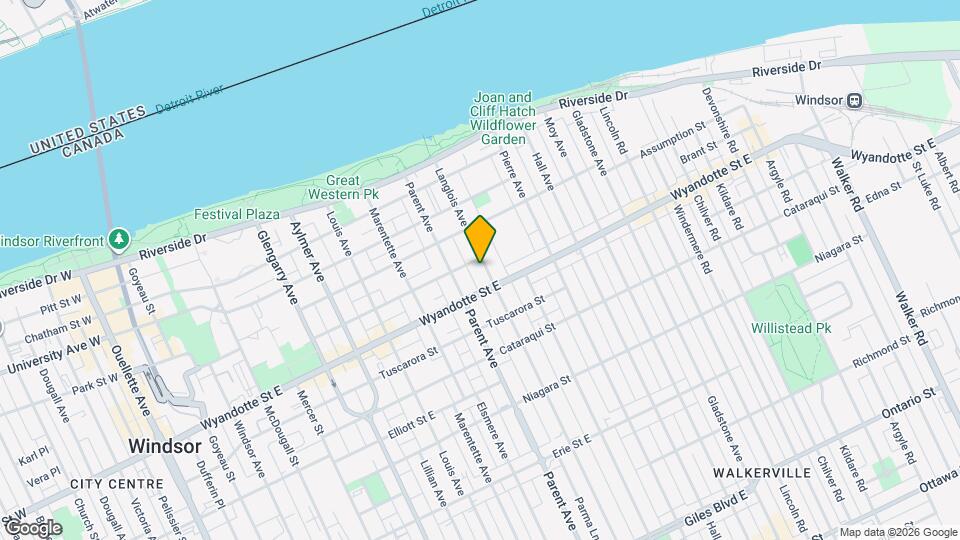 531 Langlois Ave Map and Location Details