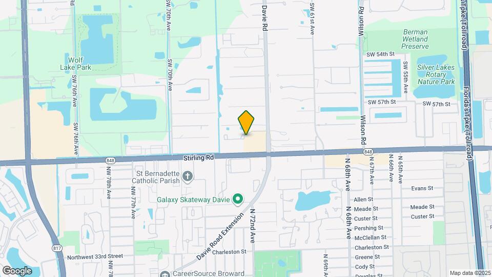 6512 Hidden Cove Dr Map and Location Details