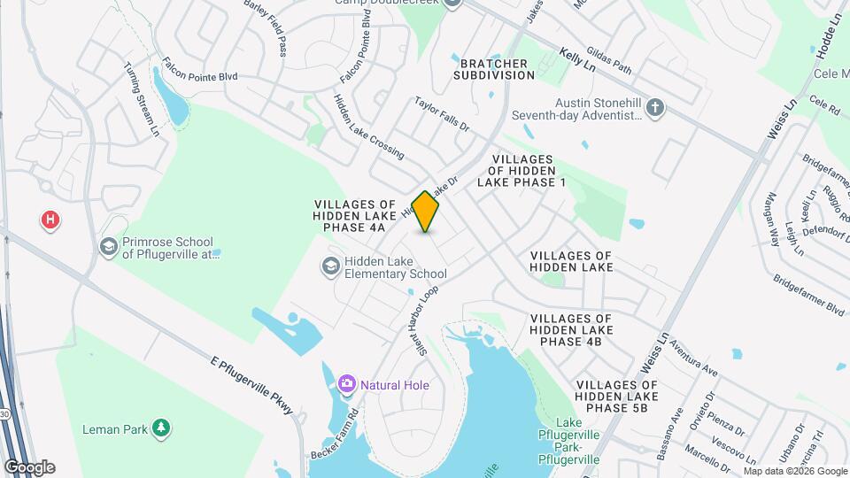 3721 Soft Shore Ln Map and Location Details