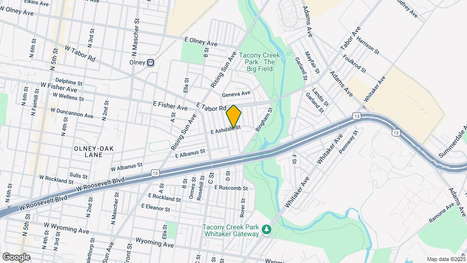5158 D St-Unit -1 Map and Location Details