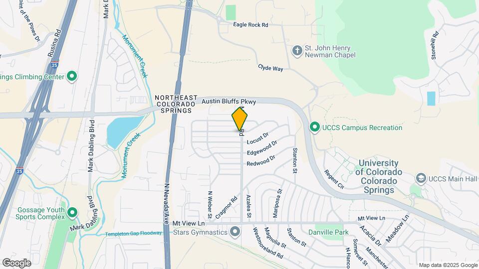 4614 Mallow Rd Map and Location Details
