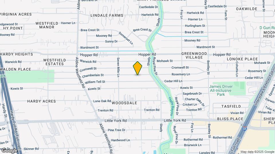 2524 Chamberlain St Map and Location Details