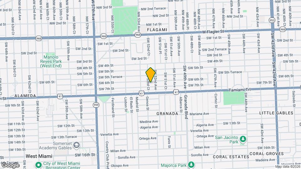 5231 SW 7th St, Unit TFAT-501 Map and Location Details