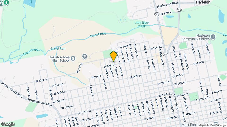1029 Grant St Mapa y Detalles de la Ubicación