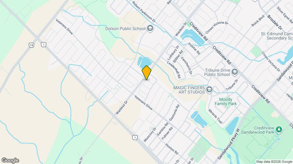 37 Military Cres Map and Location Details