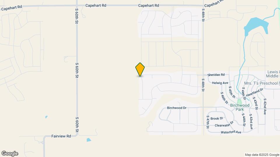 13508 S 55th St Map and Location Details