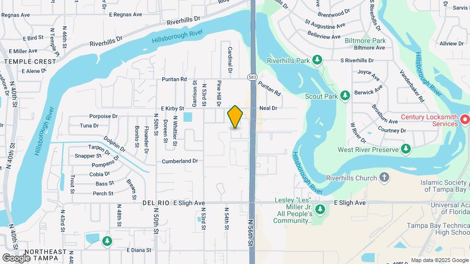 5503 Pokeweed Ct Map and Location Details