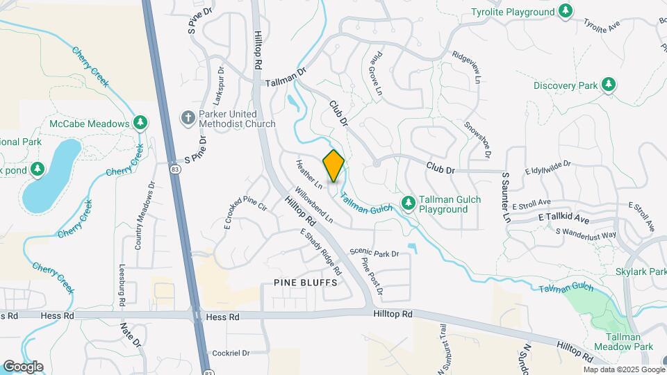 11960 Meadowood Ln Map and Location Details