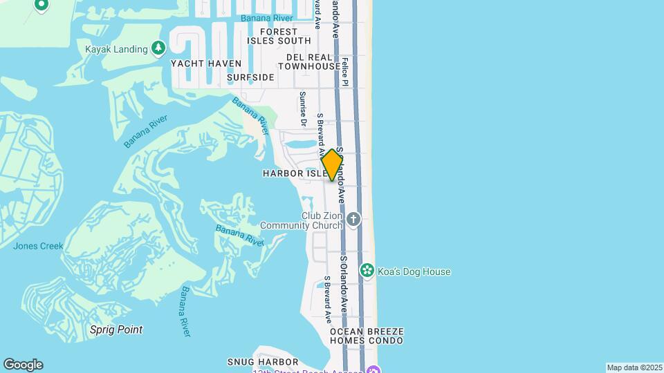 754 S Orlando Ave Map and Location Details