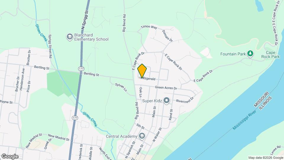 529 Cape Meadows Cir Map and Location Details