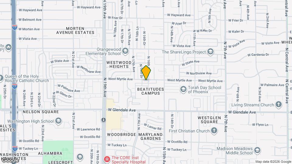 Beatitudes Phase II Patio Homes Map and Location Details