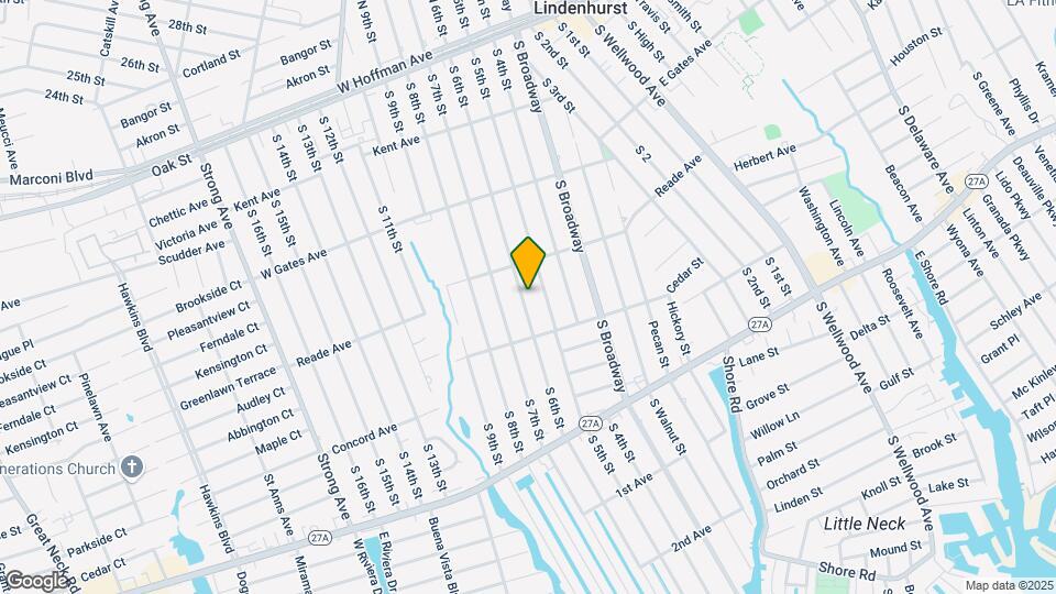 444 S 6th St Map and Location Details