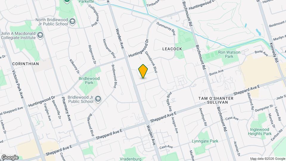 12 Wardencourt Dr Map and Location Details