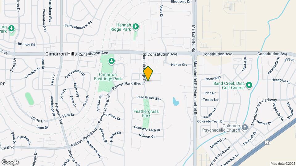 7519 Chenoa Ct Map and Location Details