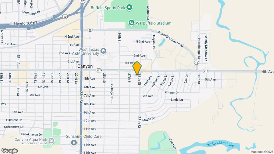 2711 5th Ave, Unit g Map and Location Details