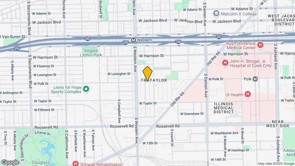 807 S Claremont Ave Map and Location Details